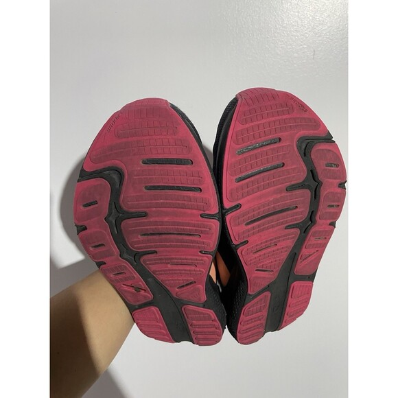 Brooks Ghost Max Womens 11 Black Athletic Running Walking Shoes Sneakers - Picture 8 of 10